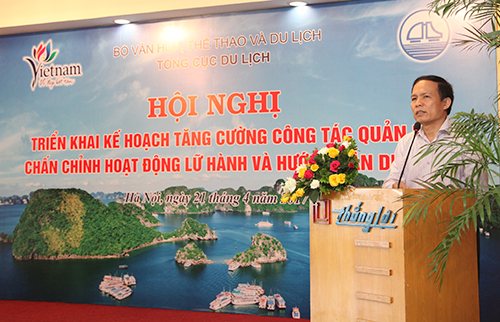 Phó Tổng cục trưởng TCDL Ngô Hoài Chung chỉ đạo Hội nghị